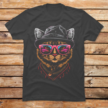 Hipster Kitty