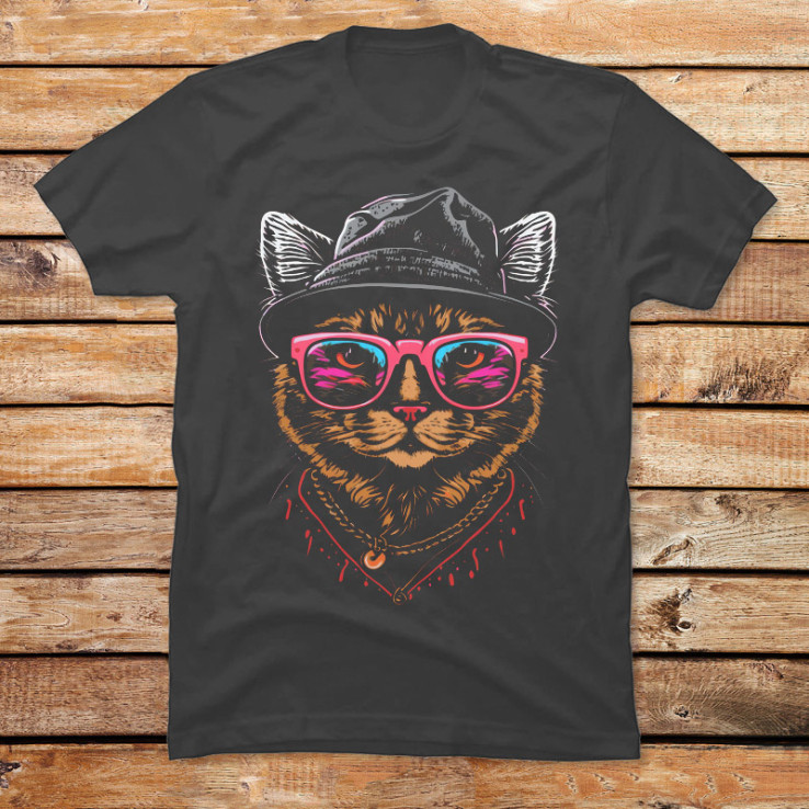 Hipster Kitty