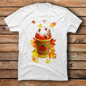 Hello Autumn Coffee Kitten