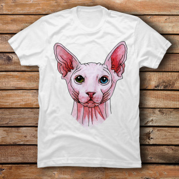 Sphynx Cat Portrait