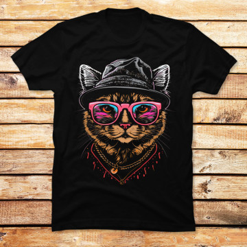 Hipster Kitty