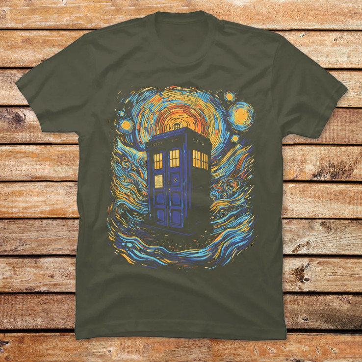 Starry blue box