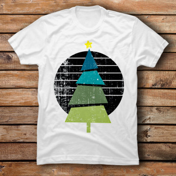 Retro Christmas Tree