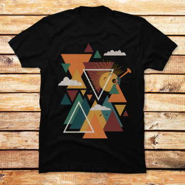 Geometric Sunrise Calling