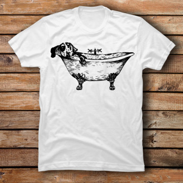 Dachshund Bathtub