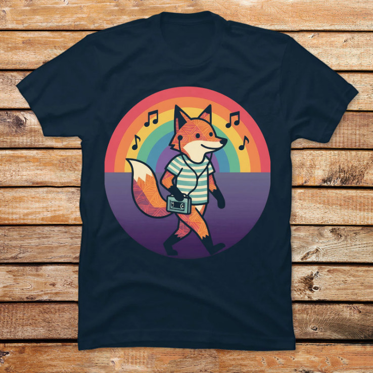 Retro Rhythm Fox