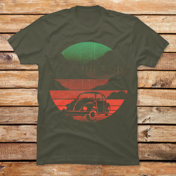 Classic Car Sunset