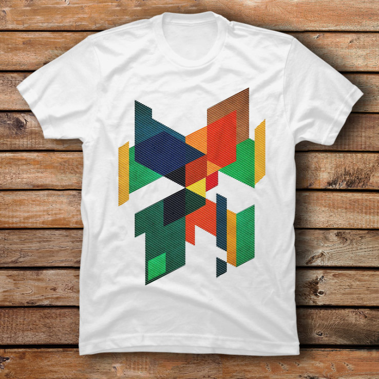 Abstract Geometric Colors