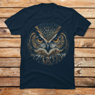 Pointillist Owl