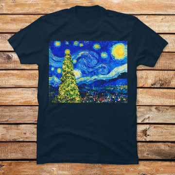 Van Gogh Starry Night - Christmas Tree