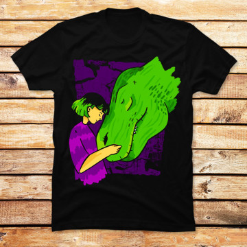 Girl And Her Dinosaur