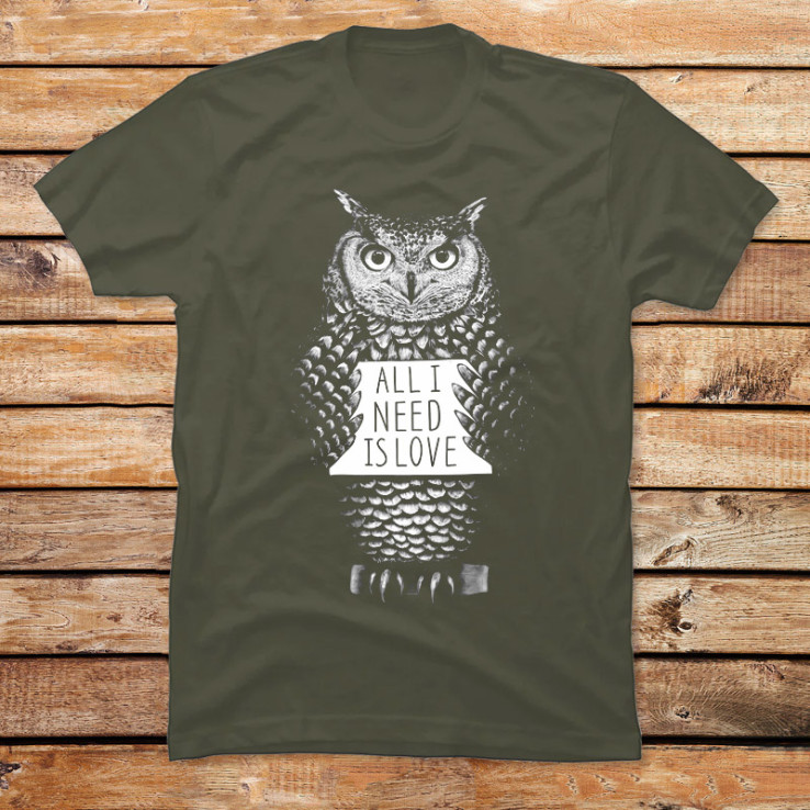 Owl with love