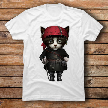 Cute Pirate Cat