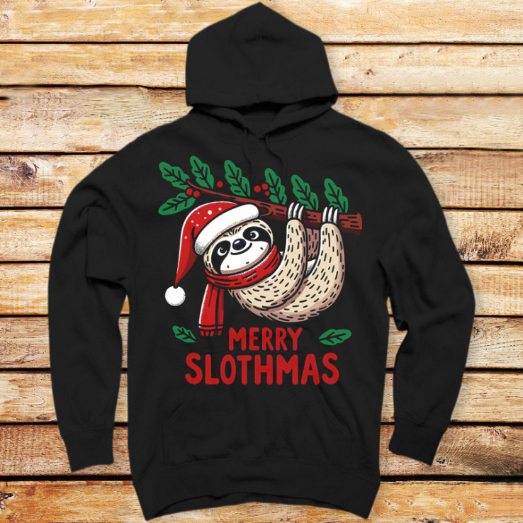 Funny Merry Slothmas Christmas