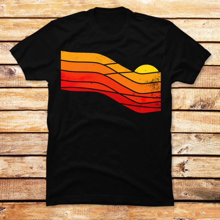 70s Retro Sunset