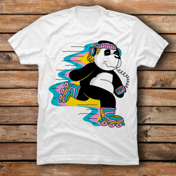 Panda Roller Skate