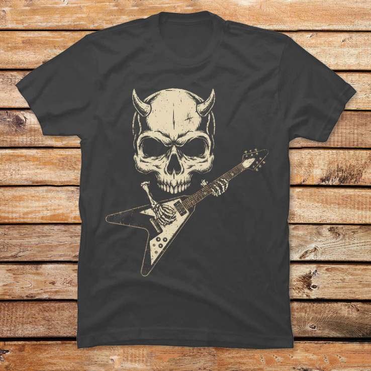 Guitar Skull