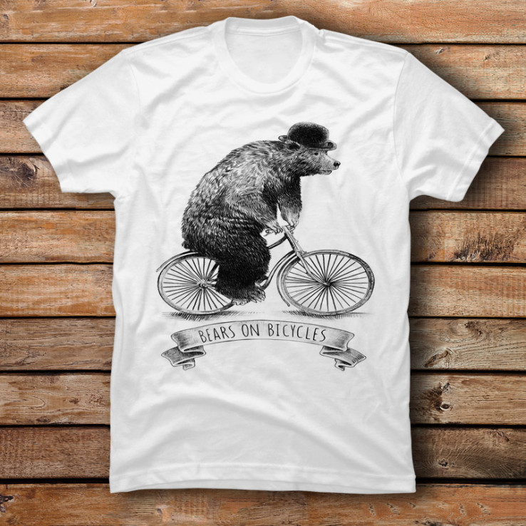 Bears On Bicycles
