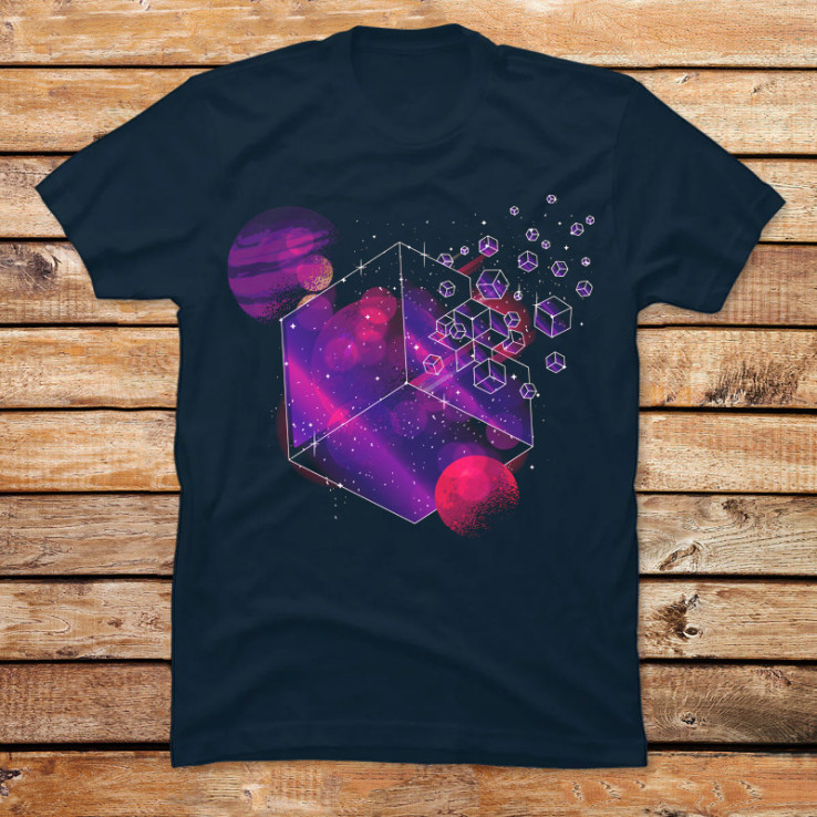 Cube Space Art