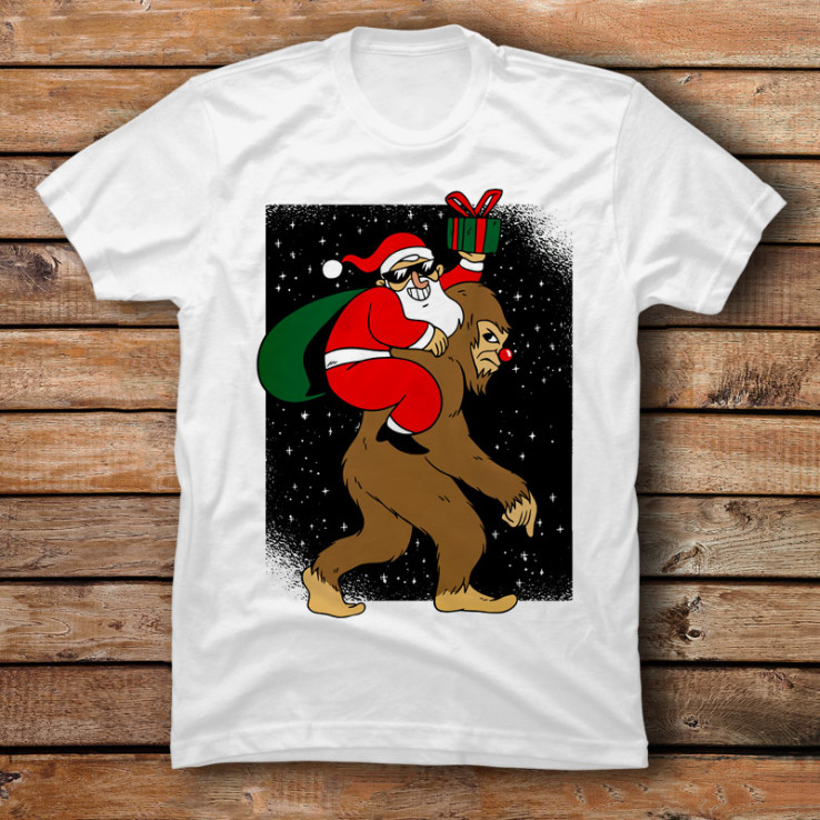 Santa Bigfoot