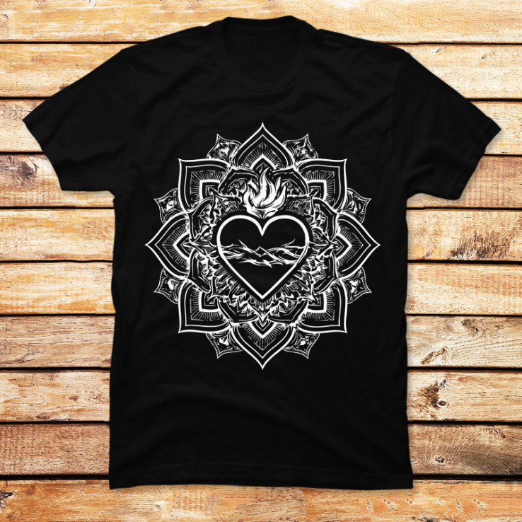 Sacred Heart Mandala