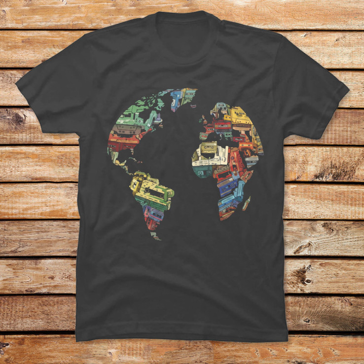 Cassette World Map
