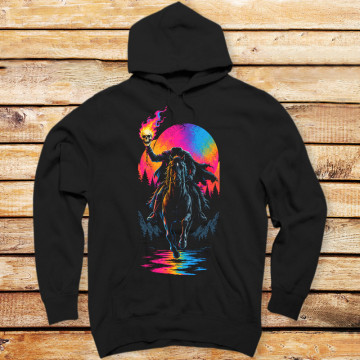 The Neon Headless Rider