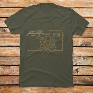 Vintage Camera Blueprint