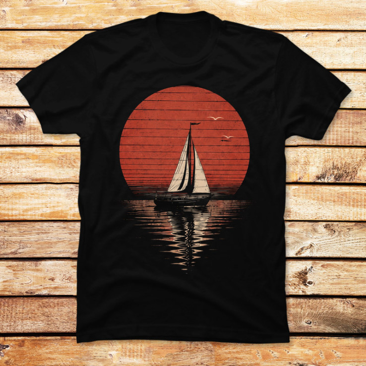Retro Sunset Voyager