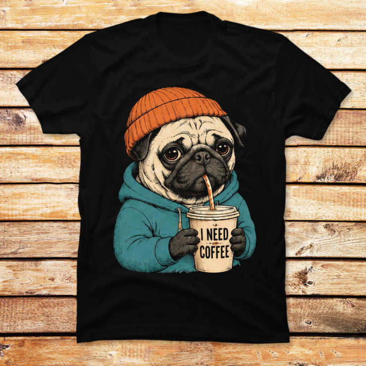 Not A Morning Pug