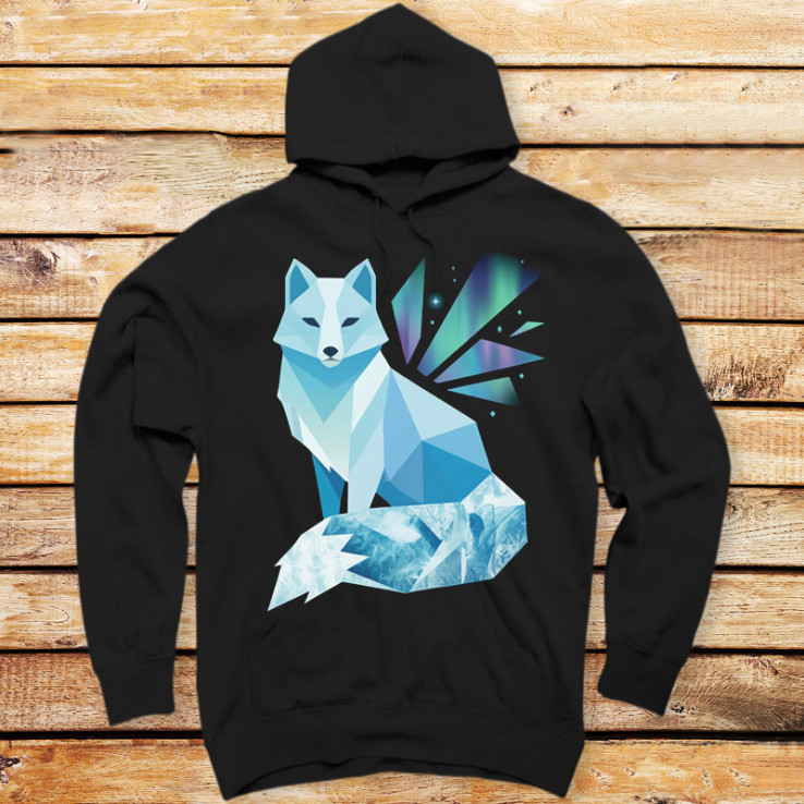 Prismatic Aurora Fox