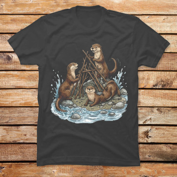 River Otters Play