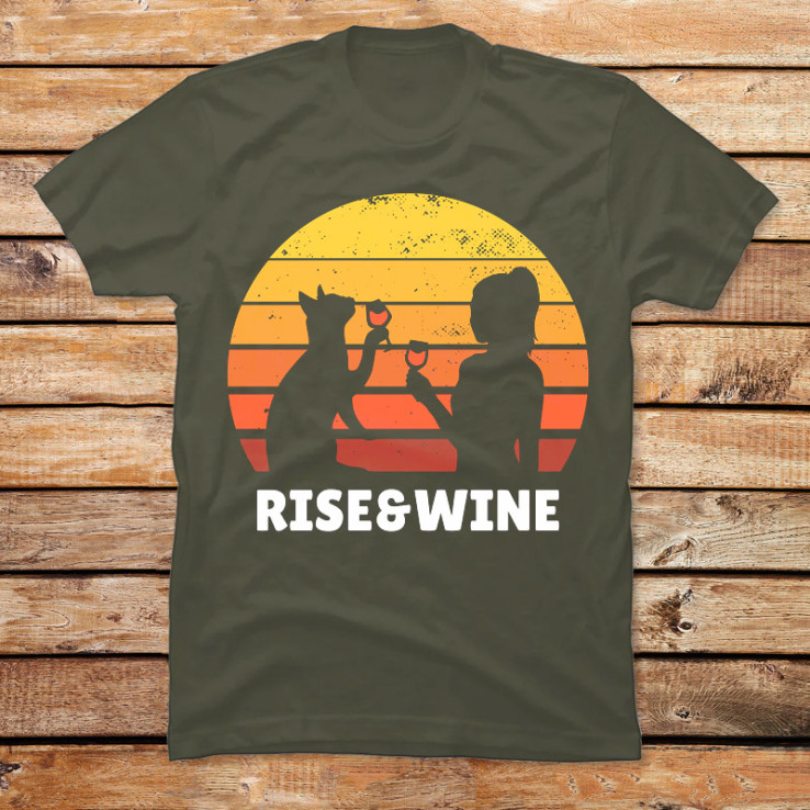 Rise And Wine Sunset