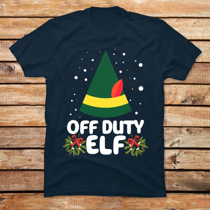 Off Duty Elf Christmas