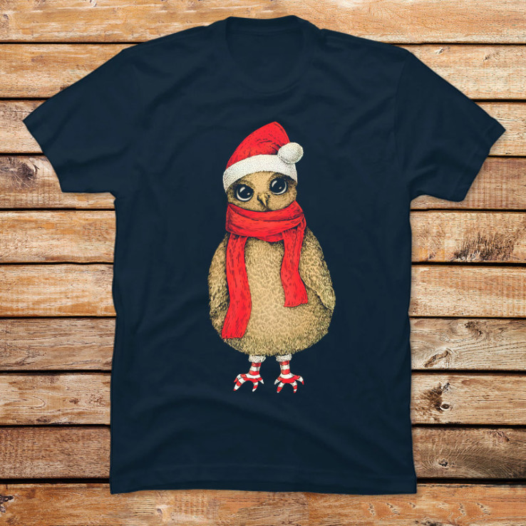 Cute Christmas Owl