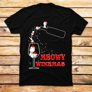 Meowy Winemas Cats