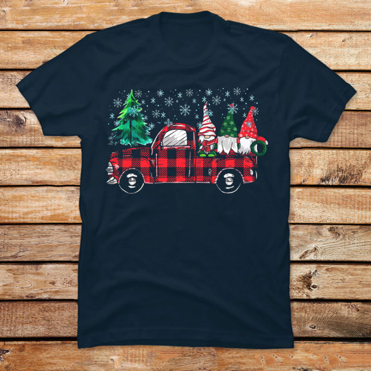 Christmas Gnomes Truck