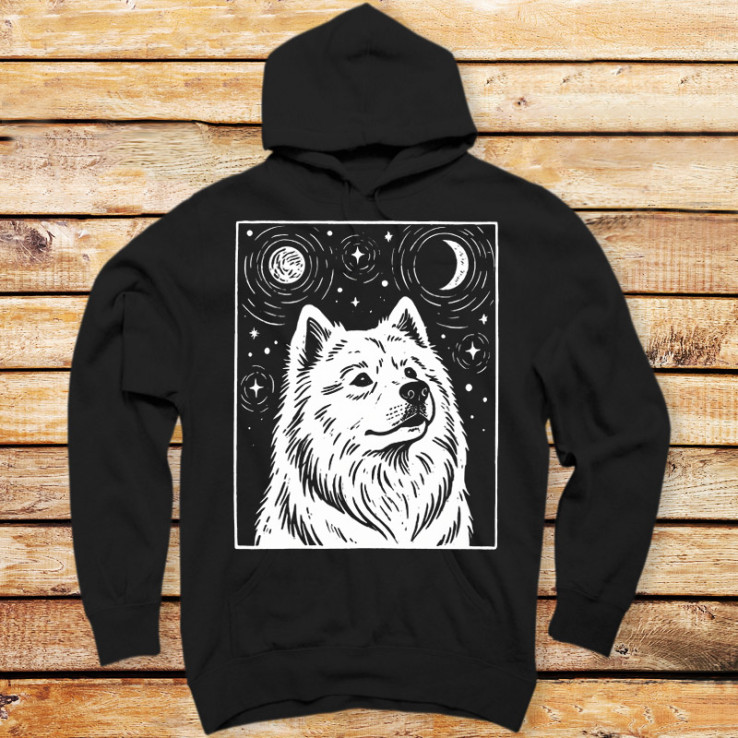 Starry Night Samoyed