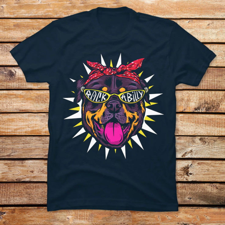 Rockabilly Rottweiler