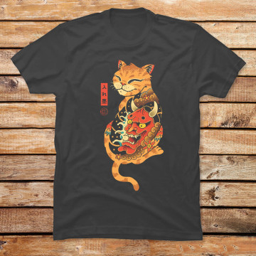 Oni Cat Irezumi
