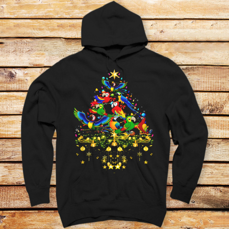 Parrots Christmas Tree