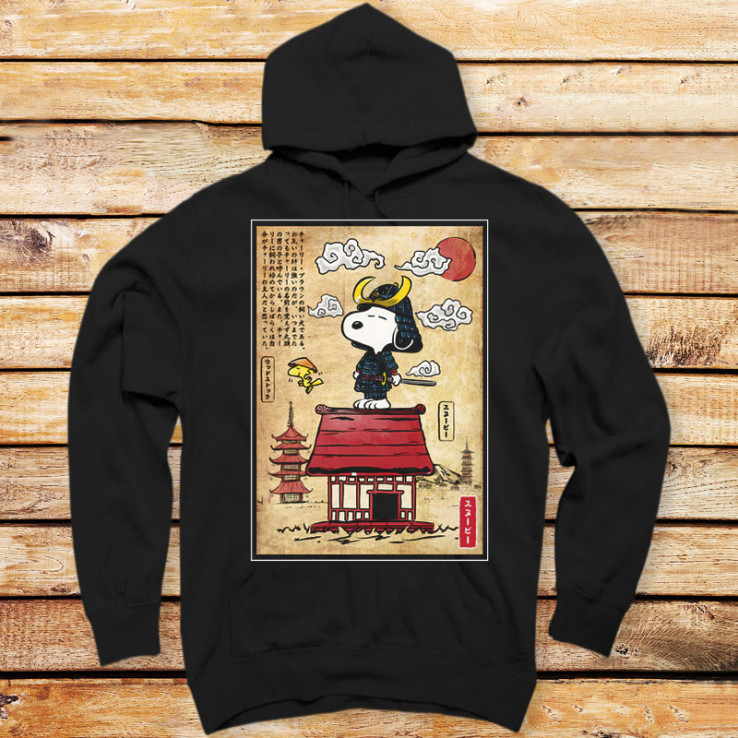 Beagle Samurai In Japan