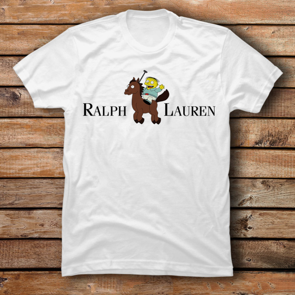 Ralph lauren simpsons t shirt on sale