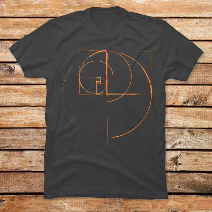 Fibonacci golden ratio Circle