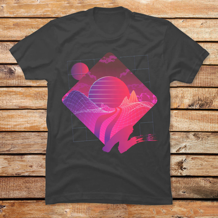 Retrowave Landscape