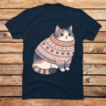 Cozy Hearts Cat