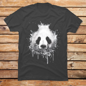 Graffiti Watercolor Panda