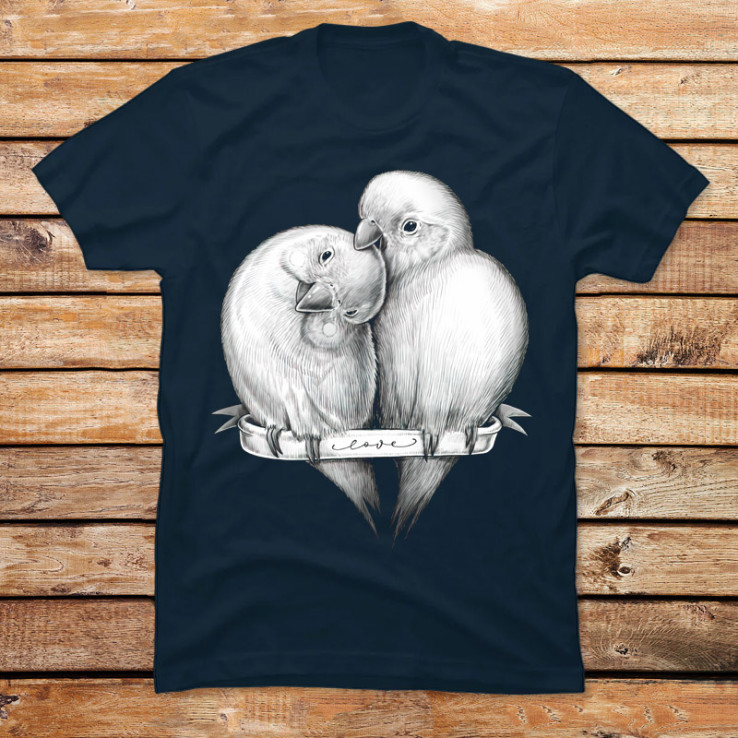 Cute parrots