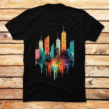 Metropolis Watercolor