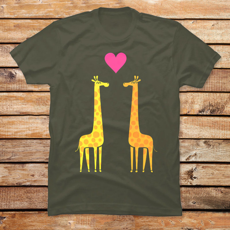 Cute Cartoon Giraffe